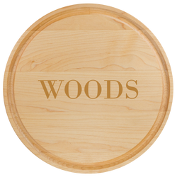 10.5 Round Maple American Hardwood